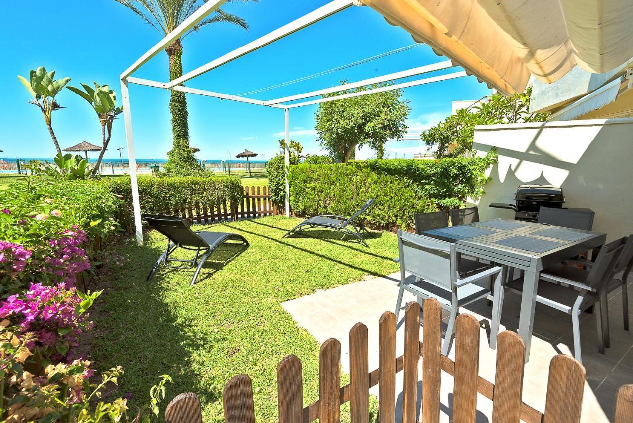 On Beach Deluxe Apartment With Pools And Own Garden El Puerto de Santa María Eksteriør billede